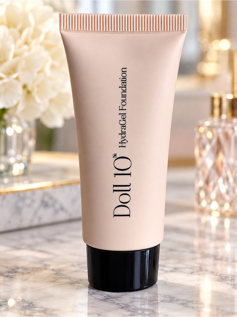 DOLL 10 HydraGel Foundation Fair Radiant Full Size Paraben-Free Cruelty-Free New